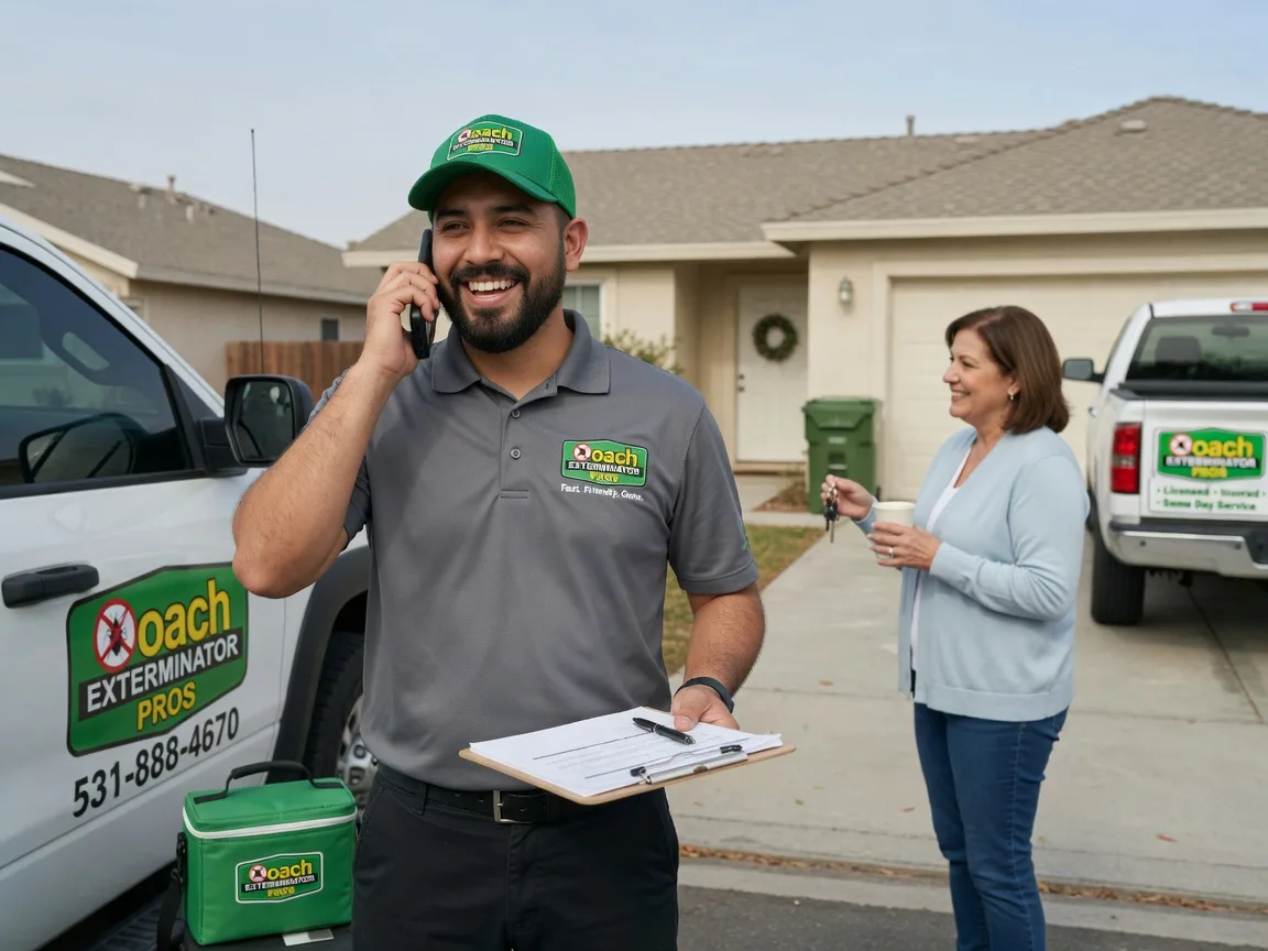 Pest Control Roach Exterminator Kingsville, OH FAQs